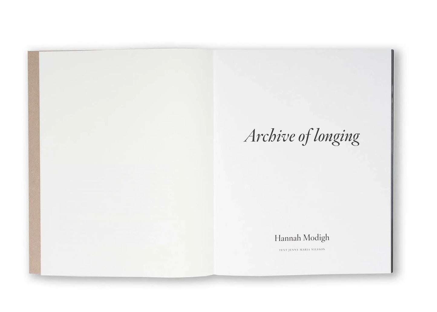 Archive of Longing - signed copy