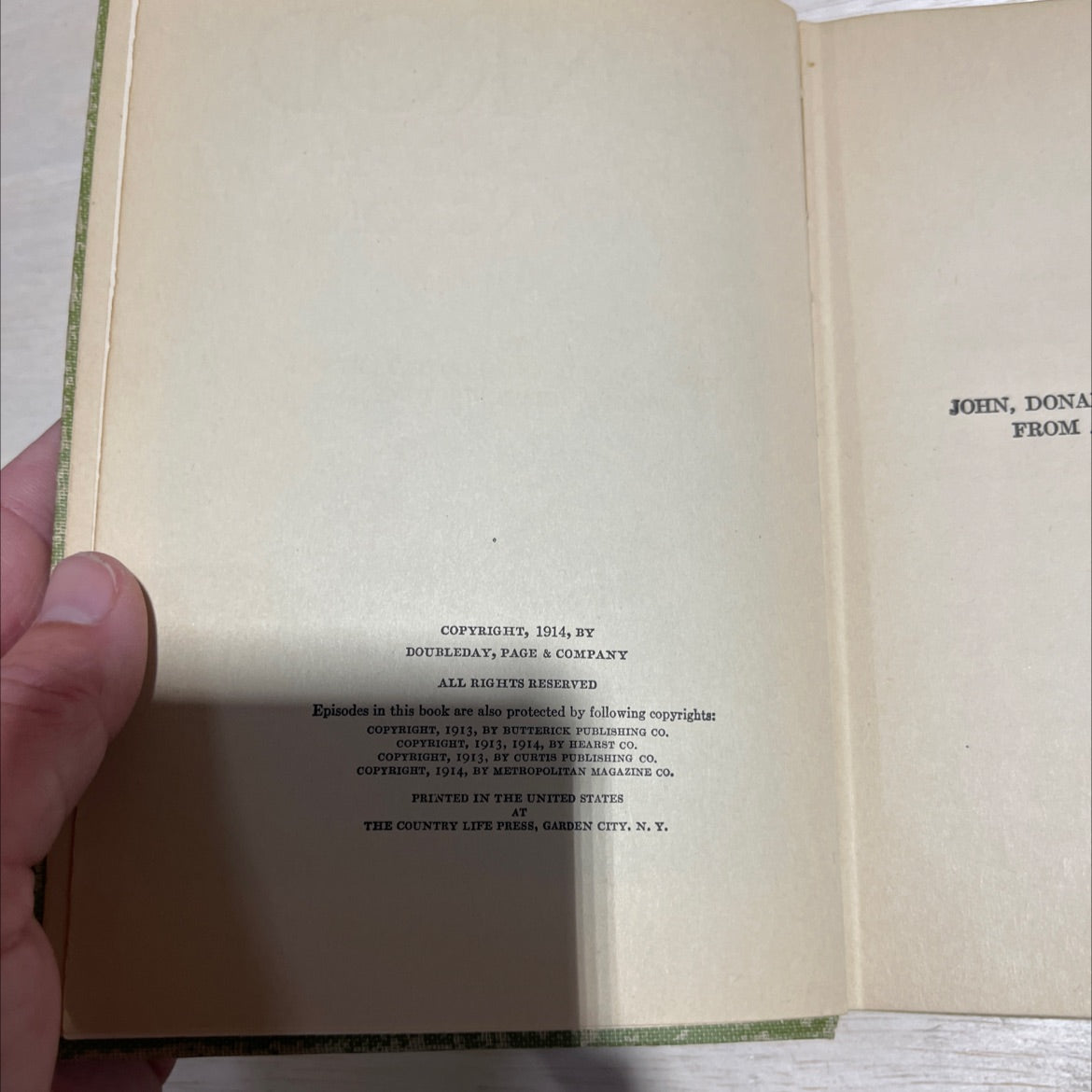 penrod book, by booth tarkington, 1914 Hardcover