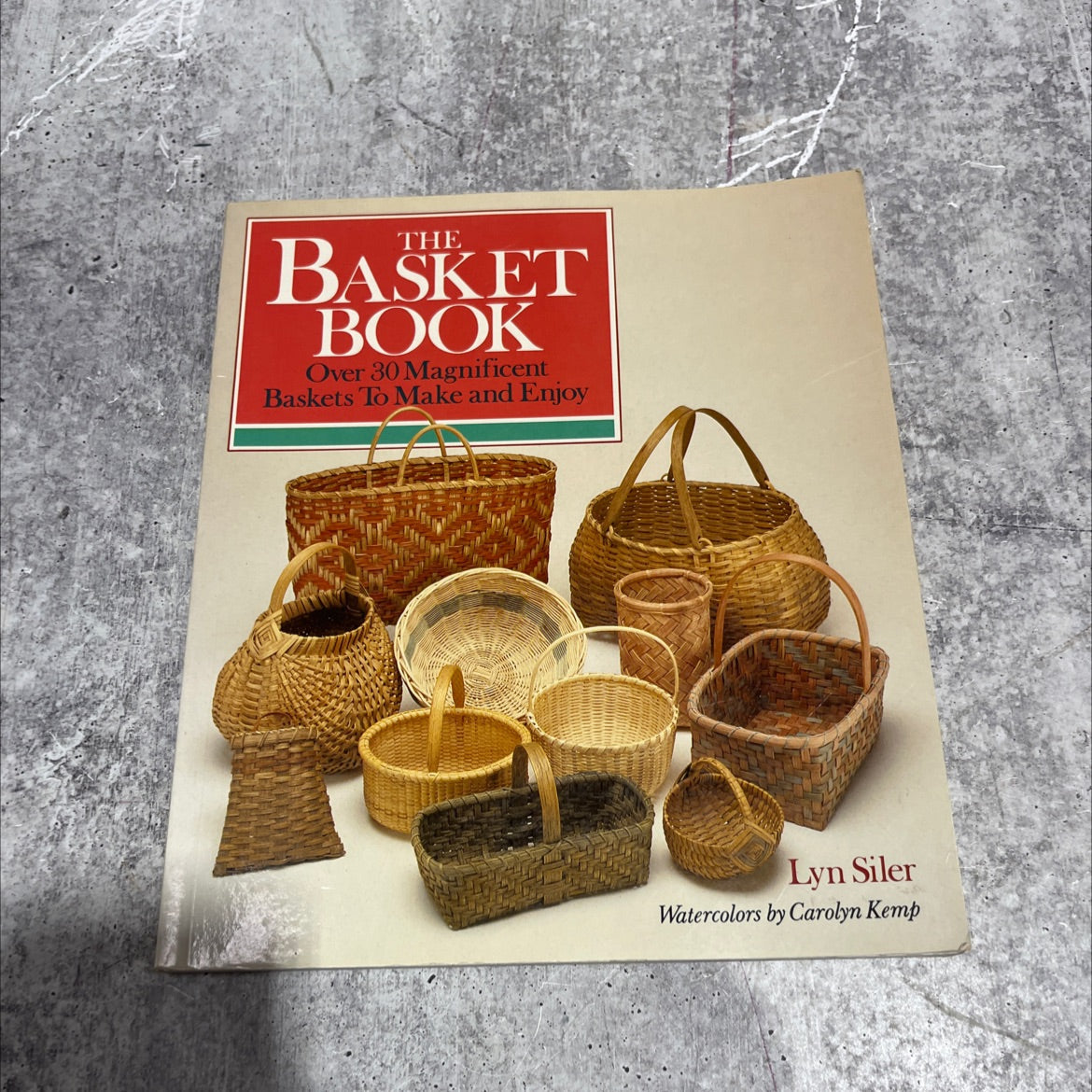 the basket book book, by lyn siler, 1988 Paperback