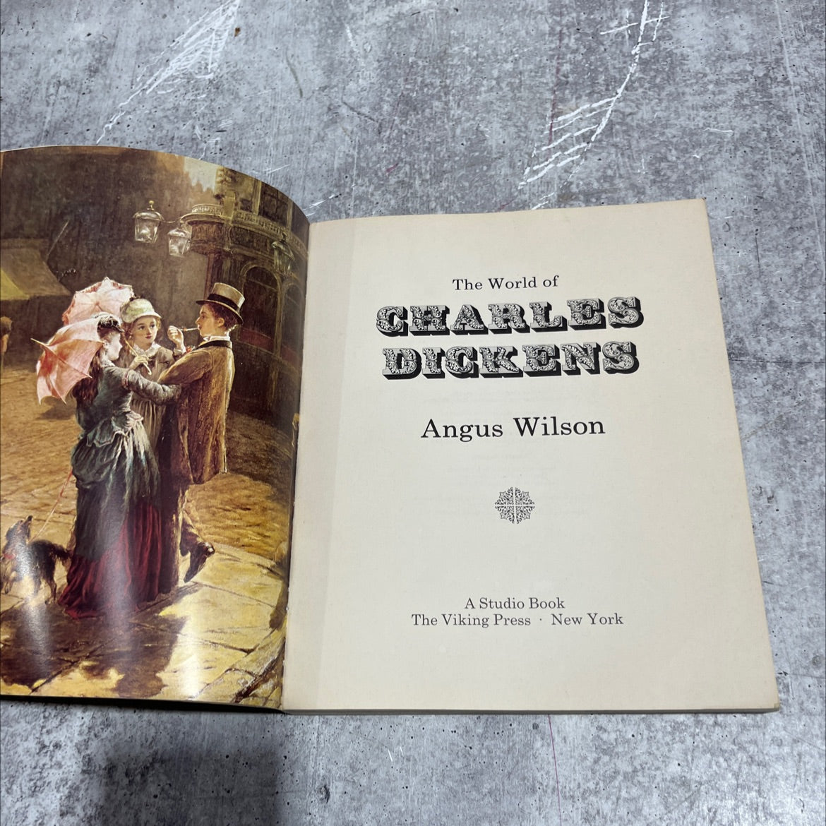the world of charles dickens book, by angus wilson, 1970 Paperback