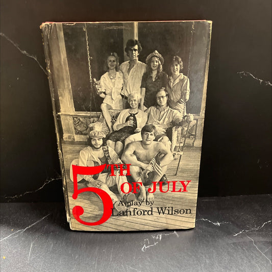 5th of July book, by Lanford Wilson, 1978 Hardcover