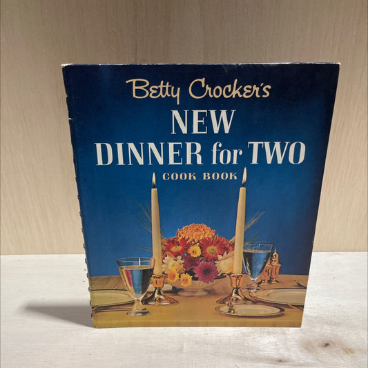 betty crocker's new dinner for two cook book book, by unknown, 1964 Hardcover