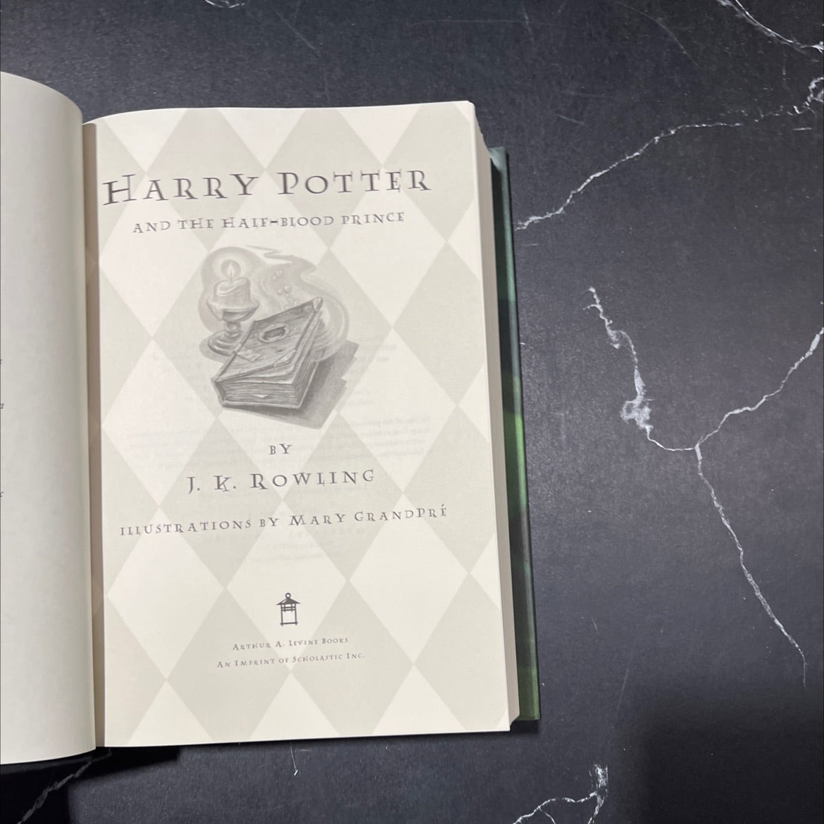harry potter and the half-blood prince book, by j. k. rowling, 2005 Hardcover