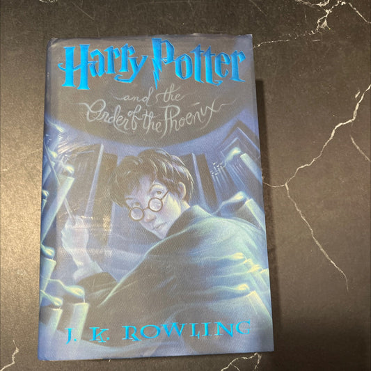 harry potter and the order of the phoenix book, by j. k. rowling, 2003 Hardcover