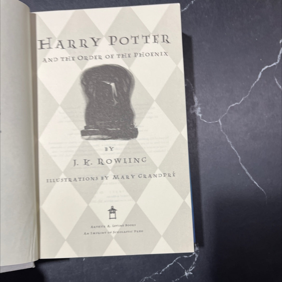 harry potter and the order of the phoenix book, by j. k. rowling, 2003 Hardcover