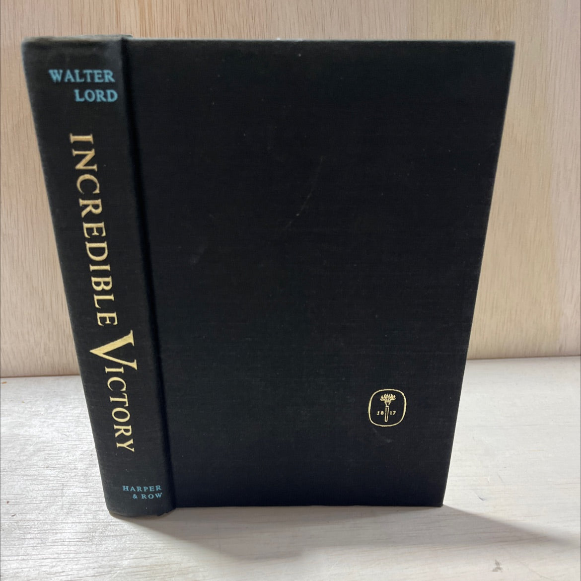 incredible victory book, by walter lord, 1967 Hardcover, First Edition, Vintage