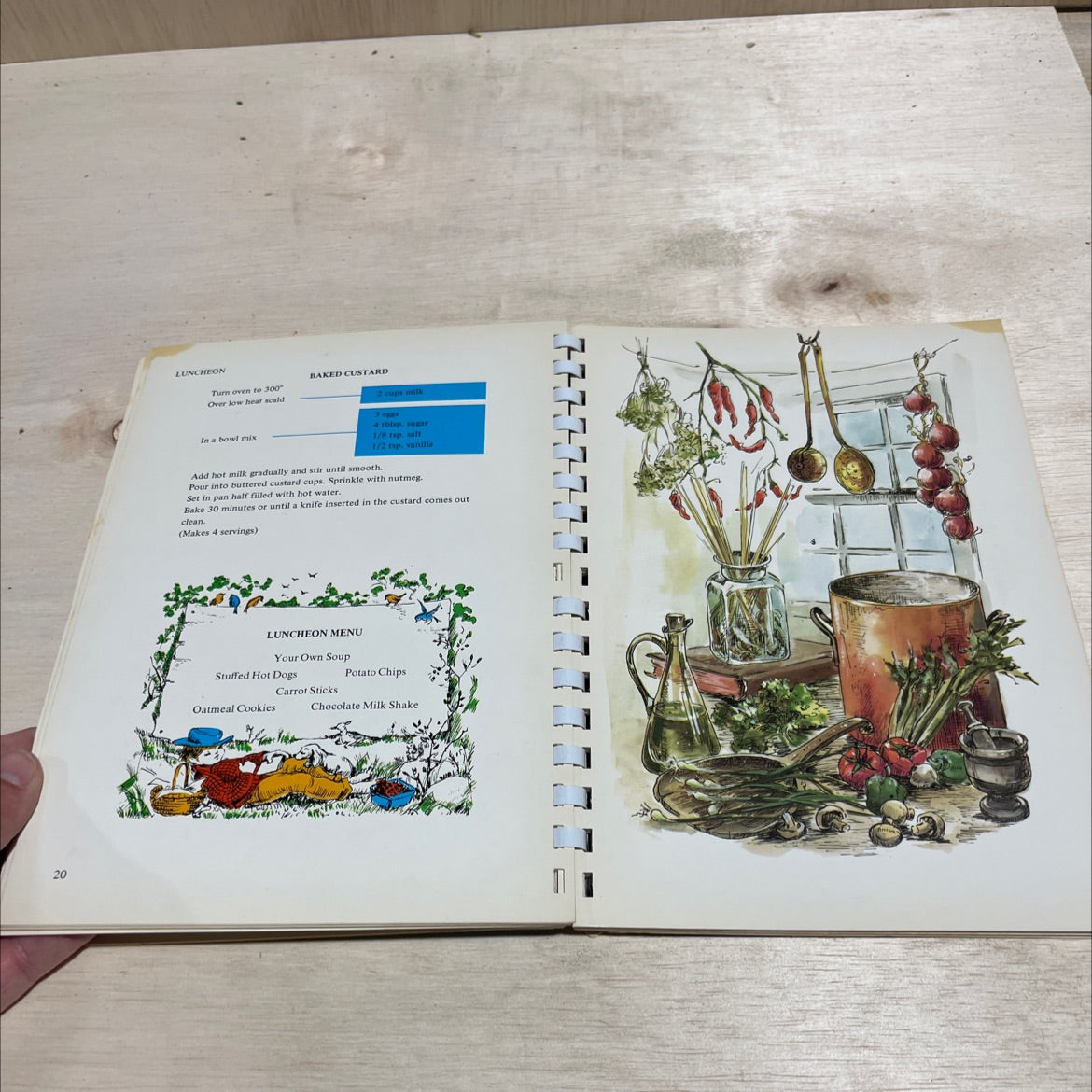 kims cookbook book, by jj illustrated by ellen a. nelson, 1979 Paperback