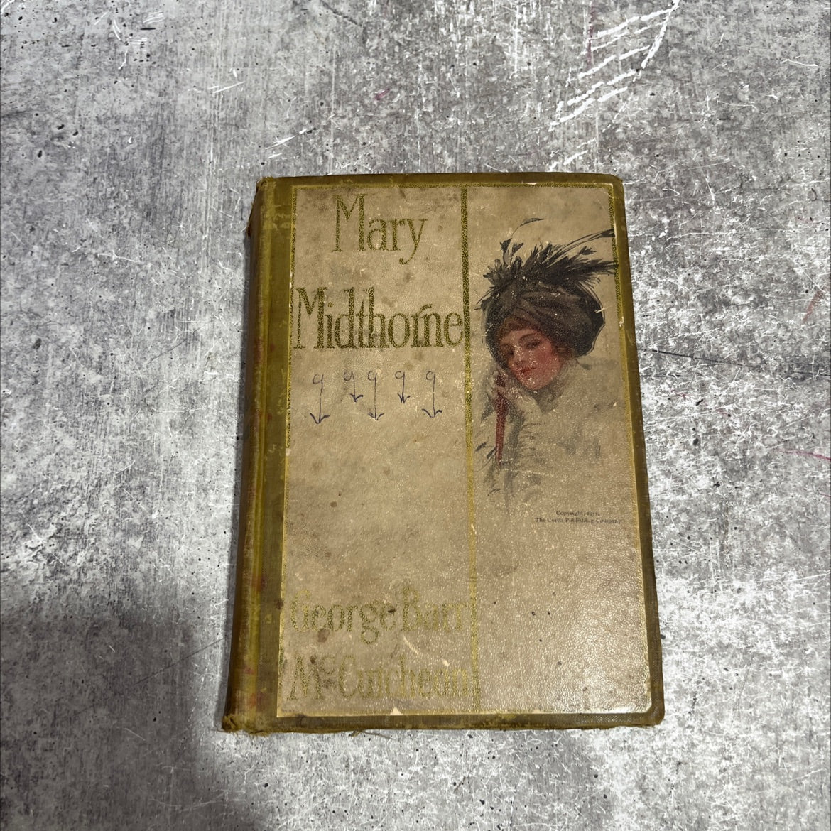 mary midthorne book, by george barr mccutcheon, 1911 Hardcover