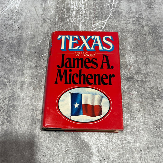 texas book, by james a. michener, 1985 Hardcover