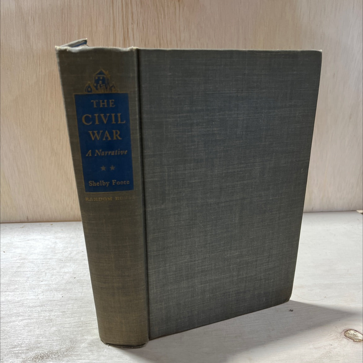 the civil war a narrative fredericksburg to meridian book, by shelby foote, 1963 Hardcover, First Edition, Vintage
