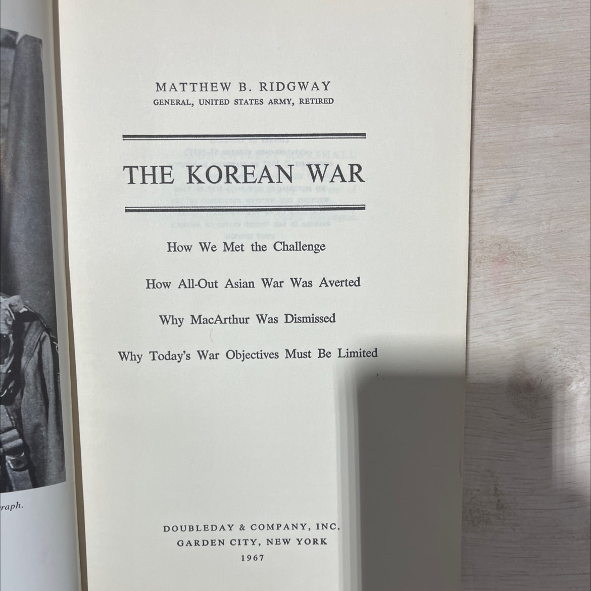 the korean war how we met the challenge how all-out asian war was averted why macarthur was dismissed why today's war