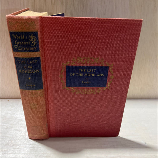 the last of the mohicans book, by James Fenimore Cooper, 1949 Hardcover, Vintage