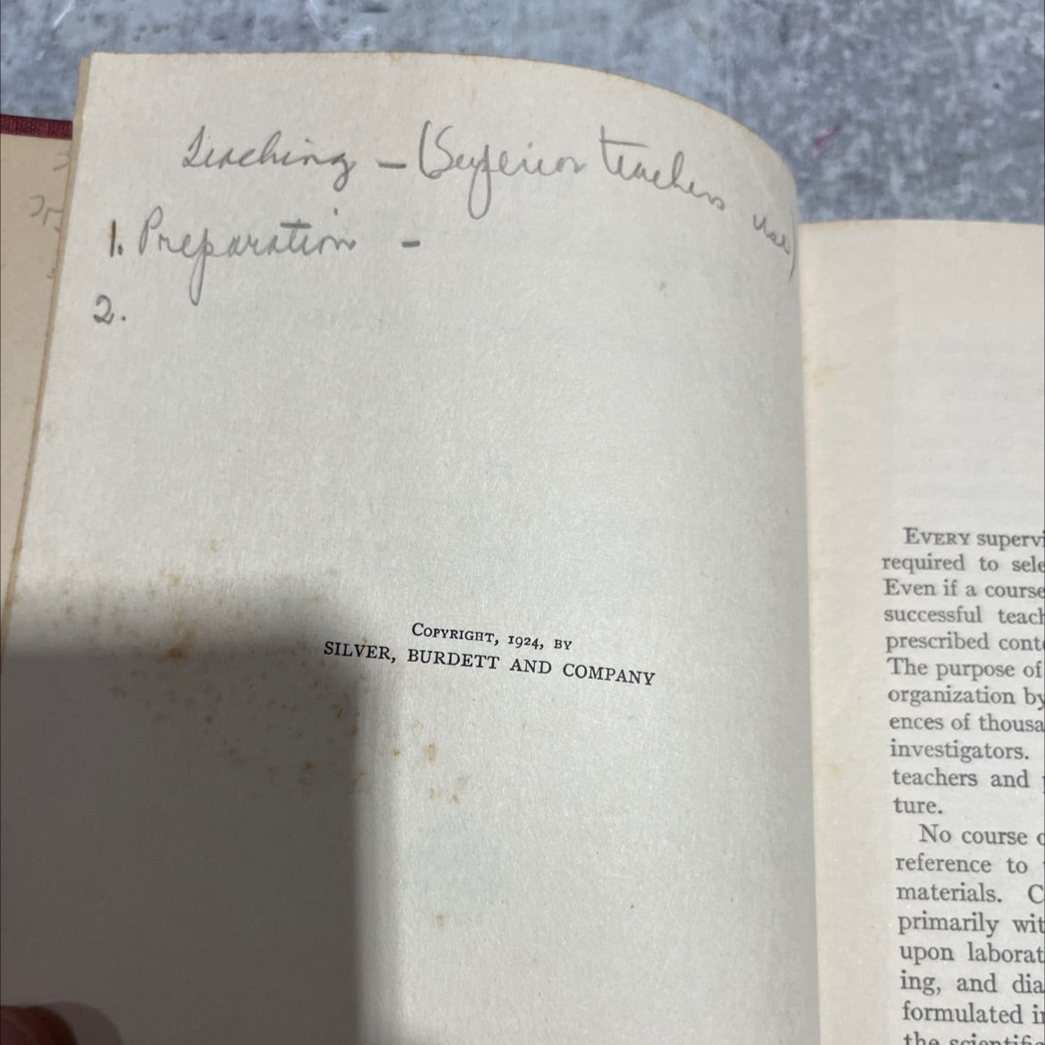 the materials of reading their selection and organization book, by willis l. uhl, 1924 Hardcover