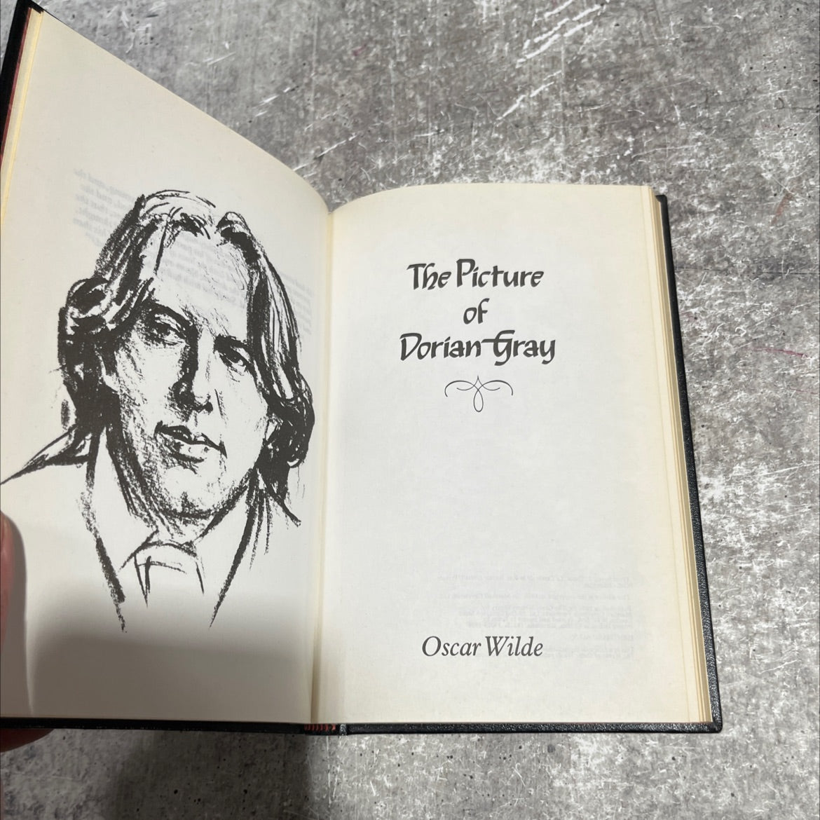 the picture of dorian gray book, by oscar wilde, 1986 Hardcover