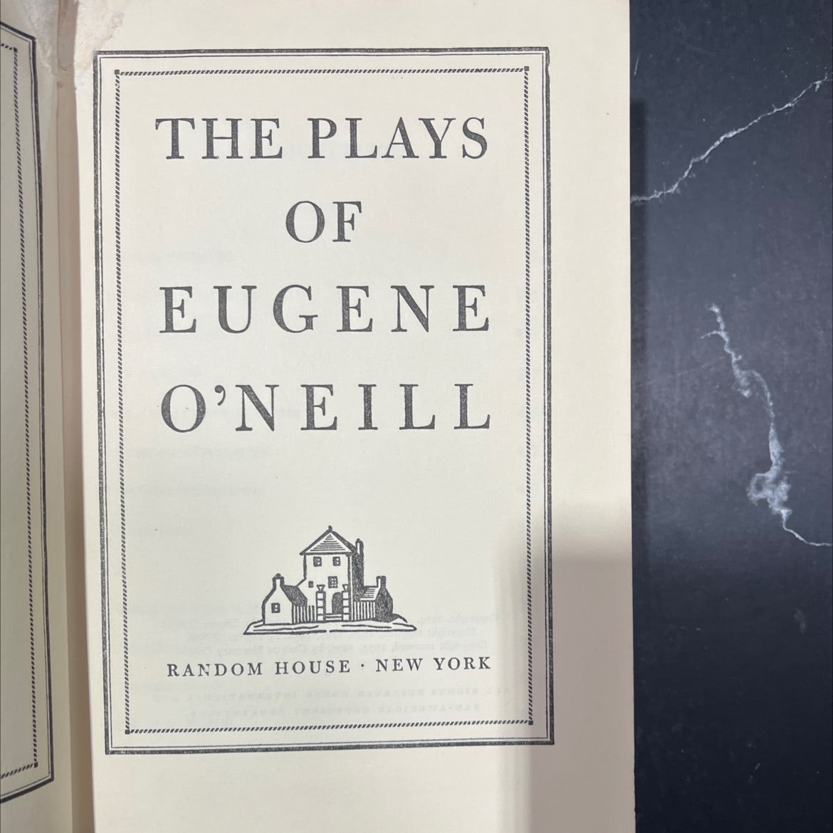 the plays of eugene o'neill book, by eugene o'neill, 1955 Hardcover