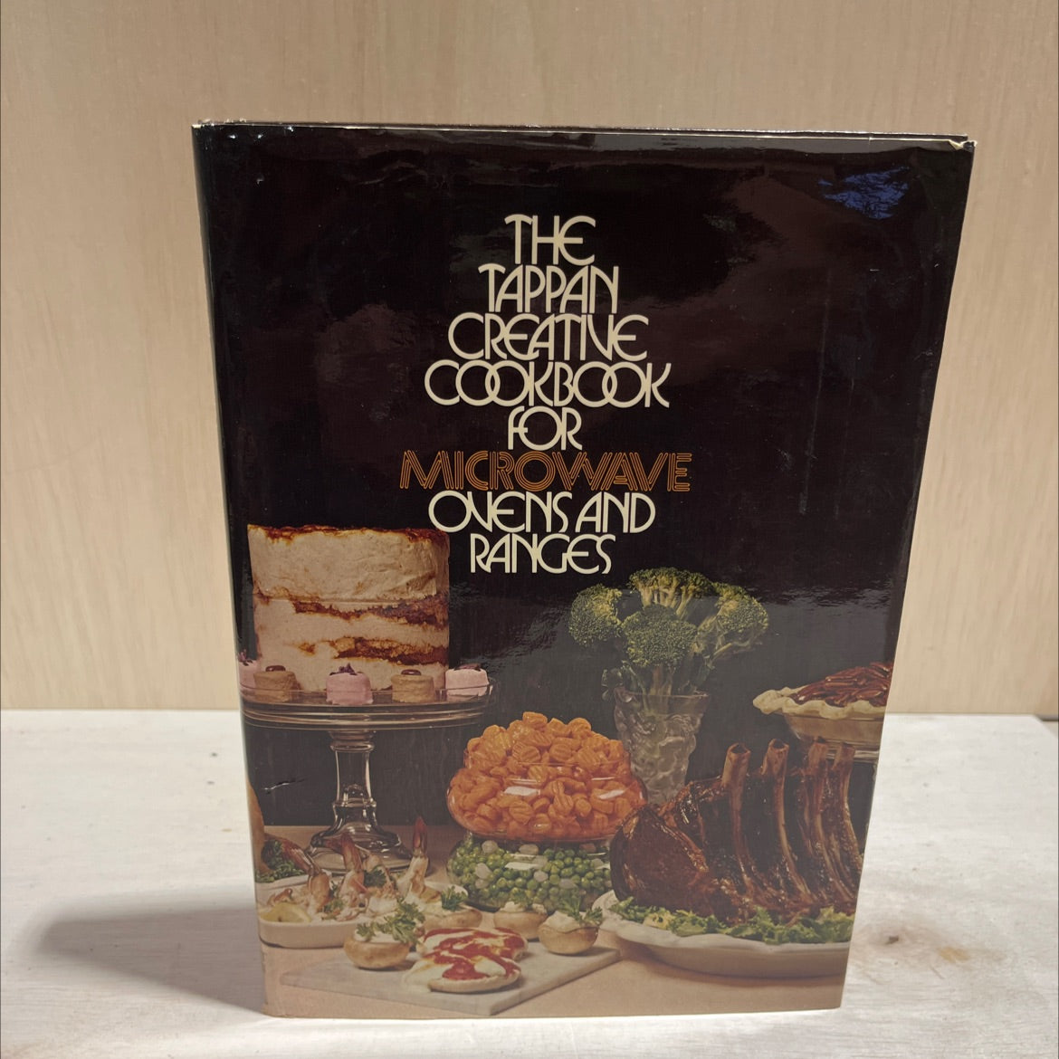 the tappan creative cookbook for microwave ovens and ranges book, by sylvia schur, 1976 Hardcover